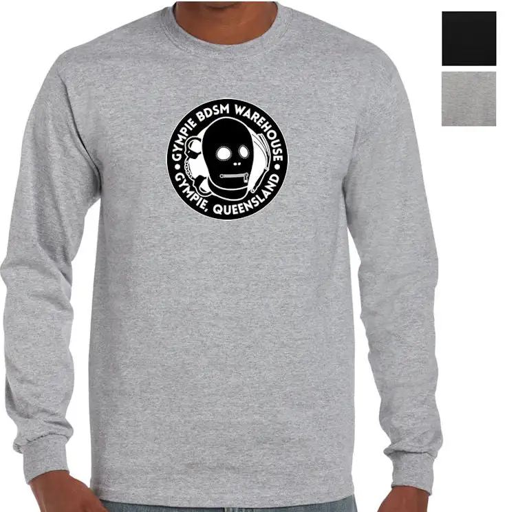 Mask Logo Graphic Longsleeve Shirt