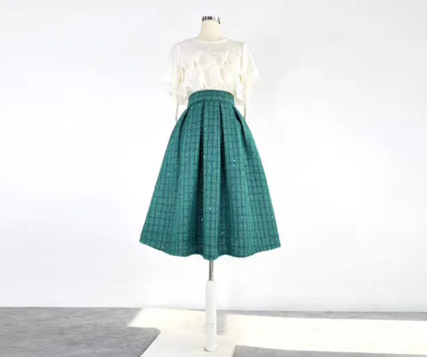 Cozy Simple High Waist Skirt