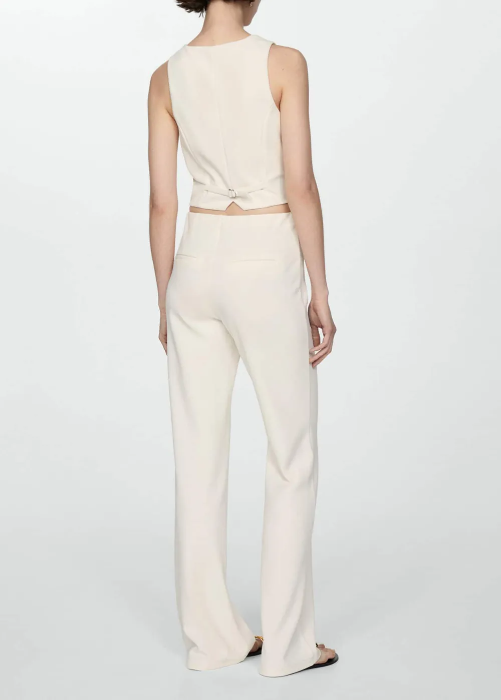 Straight Knitted Pants