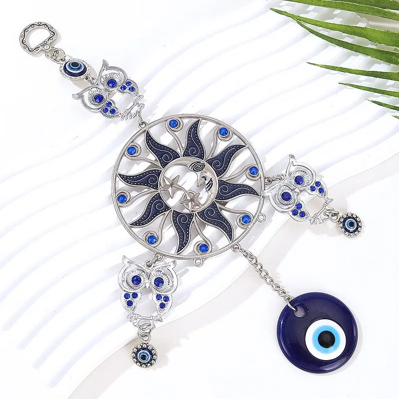 Evil Eye Sun Hanging Charm