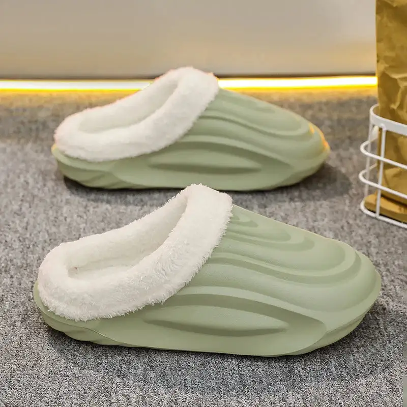 Gentle Step Plush Casual Slippers