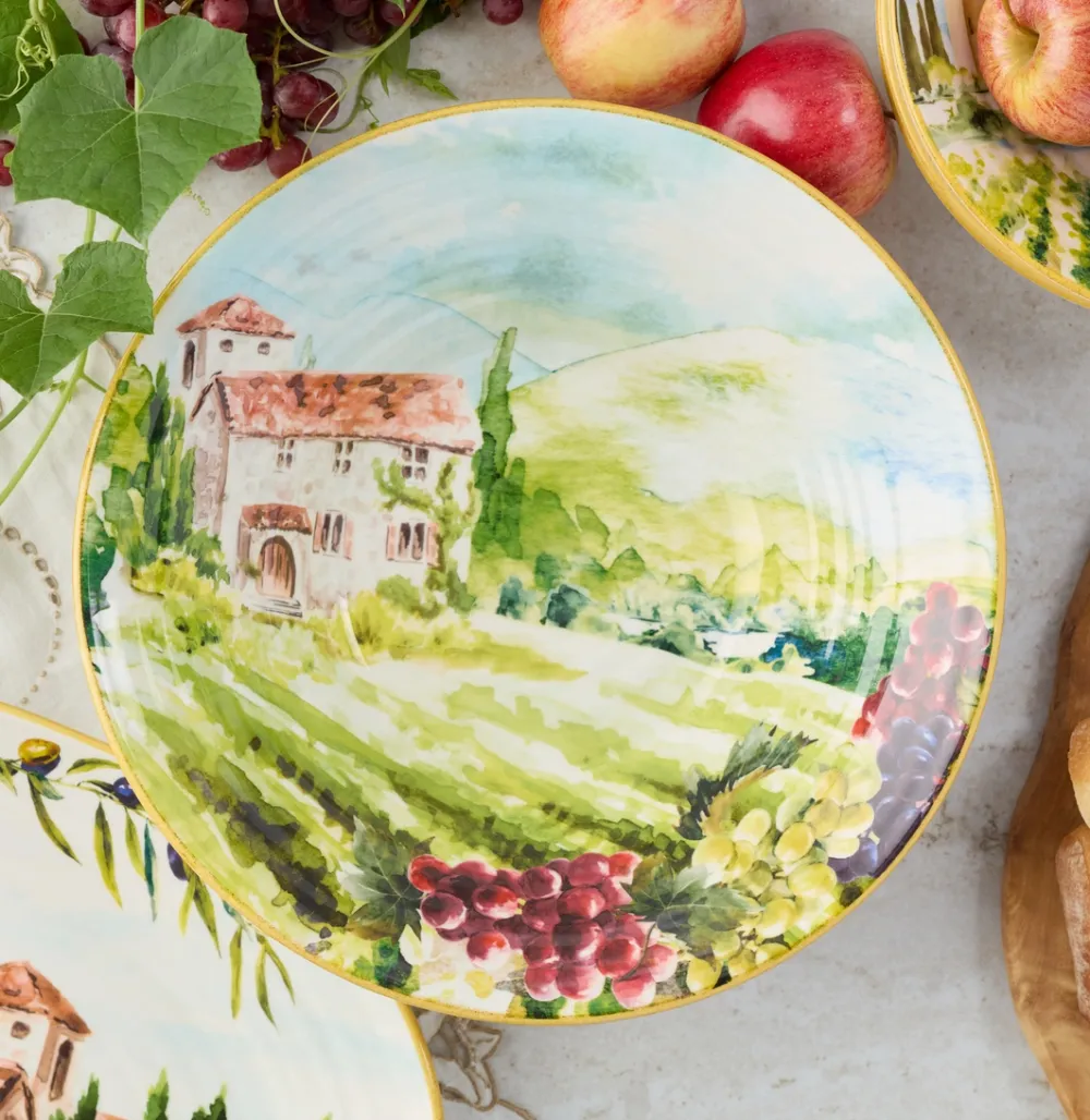 Wide Pasta Serving Bowl