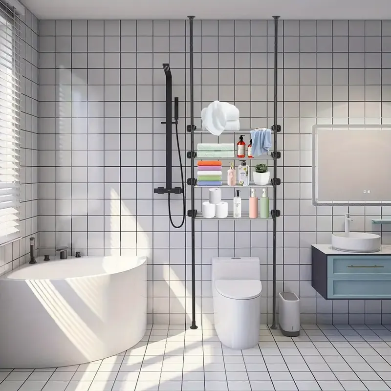 Storage Shelf Above the Toilet