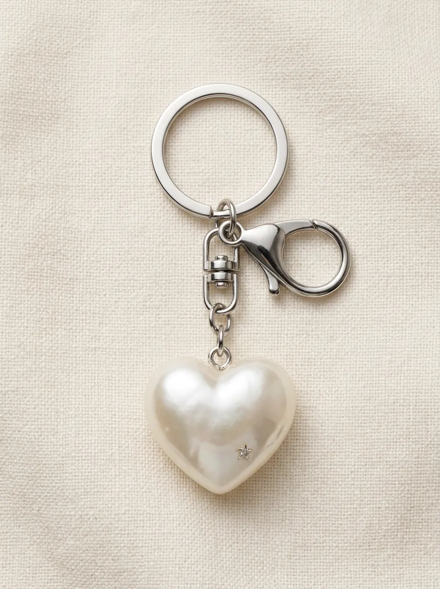 Pearl Star Elegant Gift Keychain