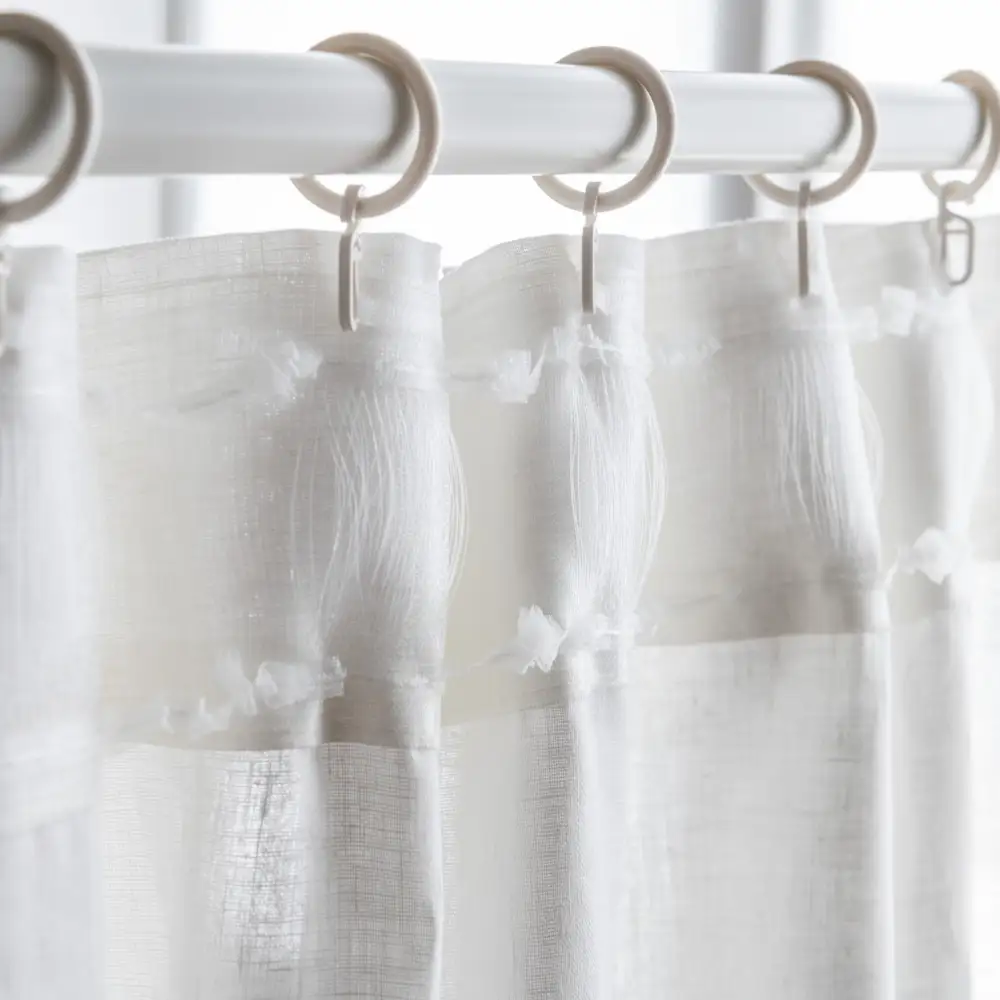 Blackout S-Fold Linen Drapery