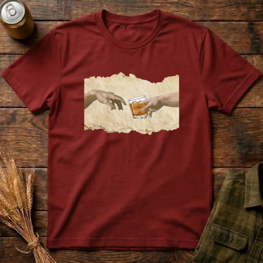 The Last Pour Graphic Cotton T-Shirt