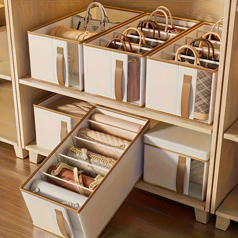 Handbag Storage Organizer Bins
