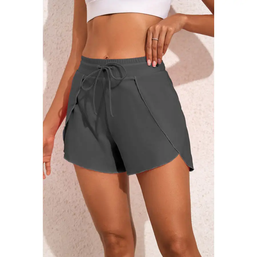 Women's Drawstring Shorts Swim Bottom