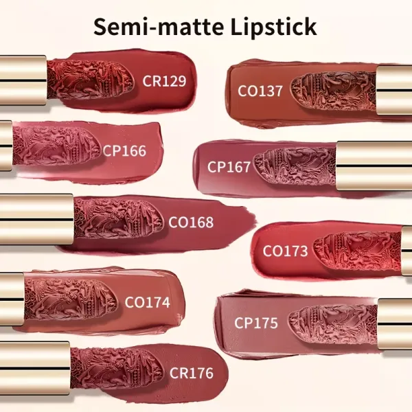 4-Piece Embossed Lipstick Set