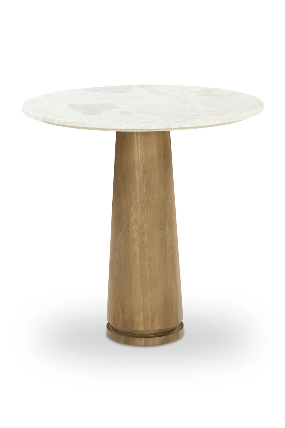 Round Marble Pedestal Coffee Table