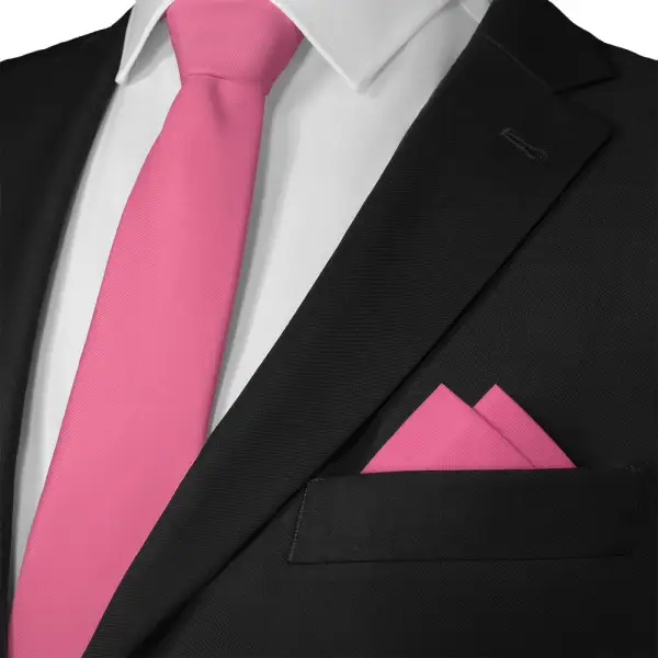 Understated Crisp Solid Pocket Square