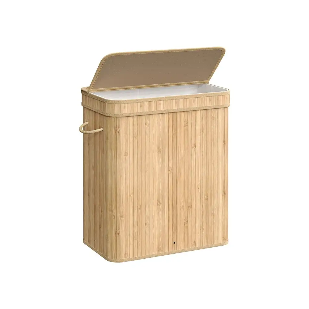 Bamboo Laundry Storage Basket