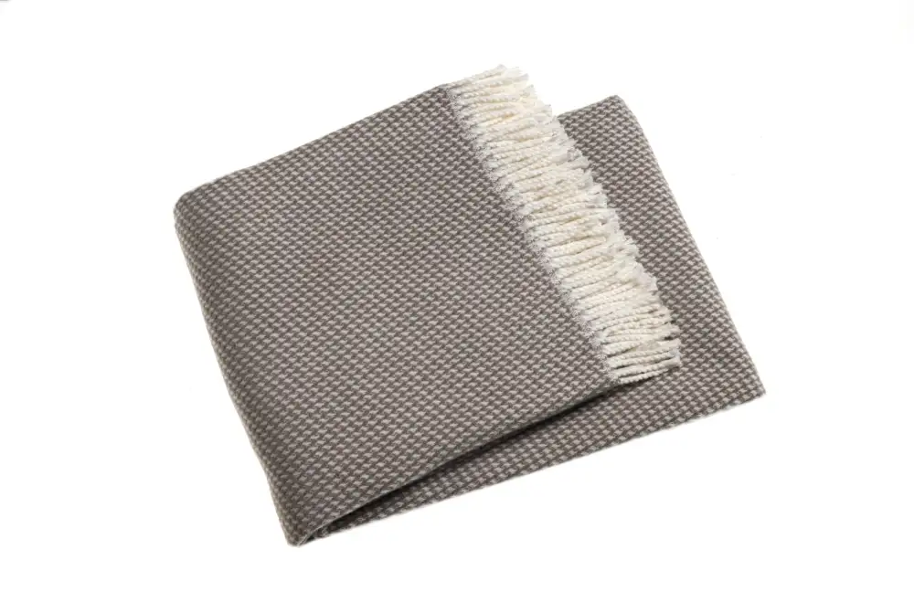 Textured Cotton Blend Blanket