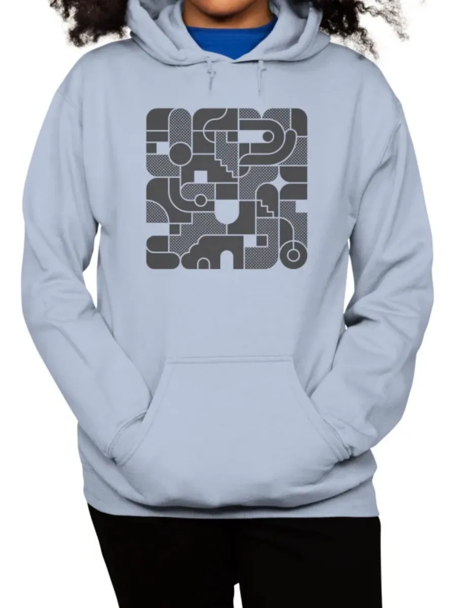 Geometric Patterm Hoodie