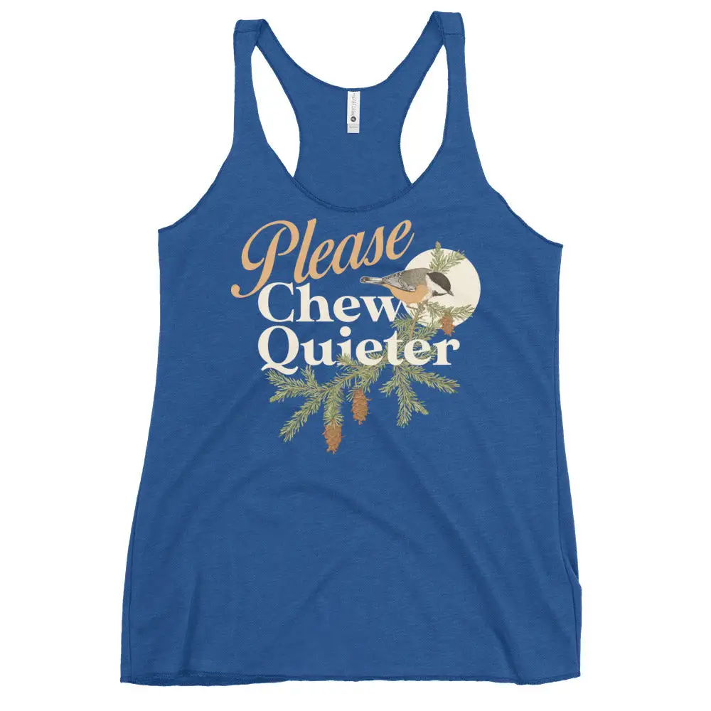 Quiet Chew Racerback Tank