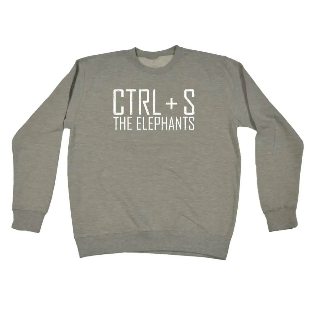 Save Elephants Graphic Sweatshirt