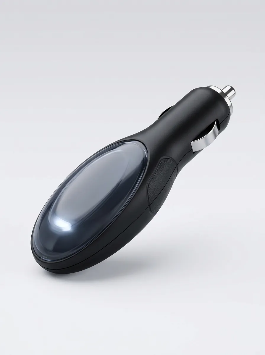 Gloss Black Finish Automotive Fuel Saver Accessory