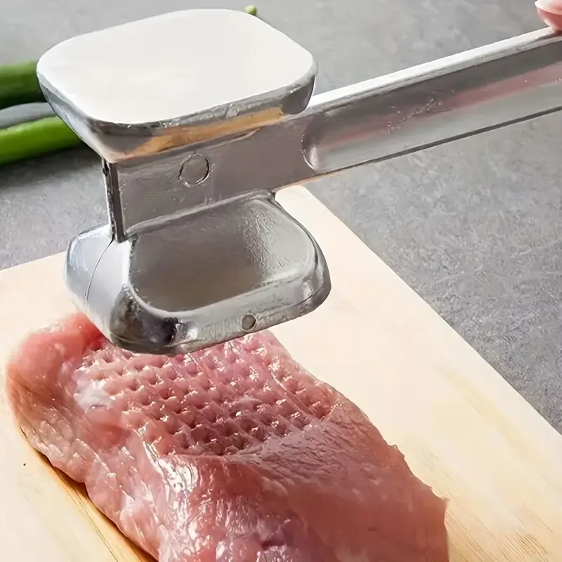 Heavy-Duty Double-Sided Meat Tenderizer