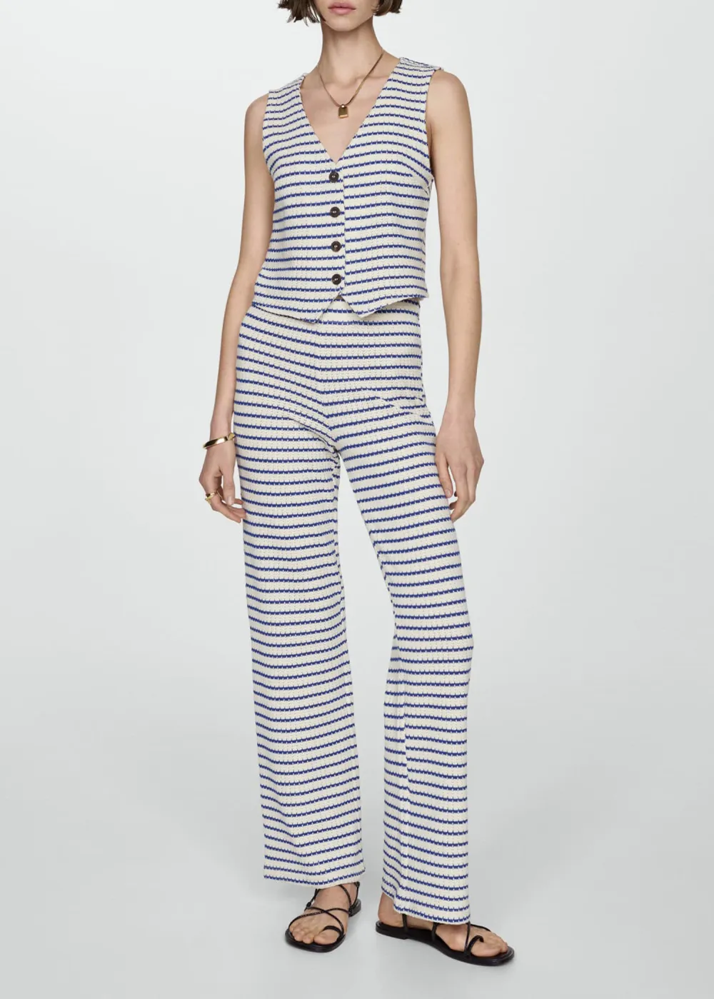 Crochet Striped Pants