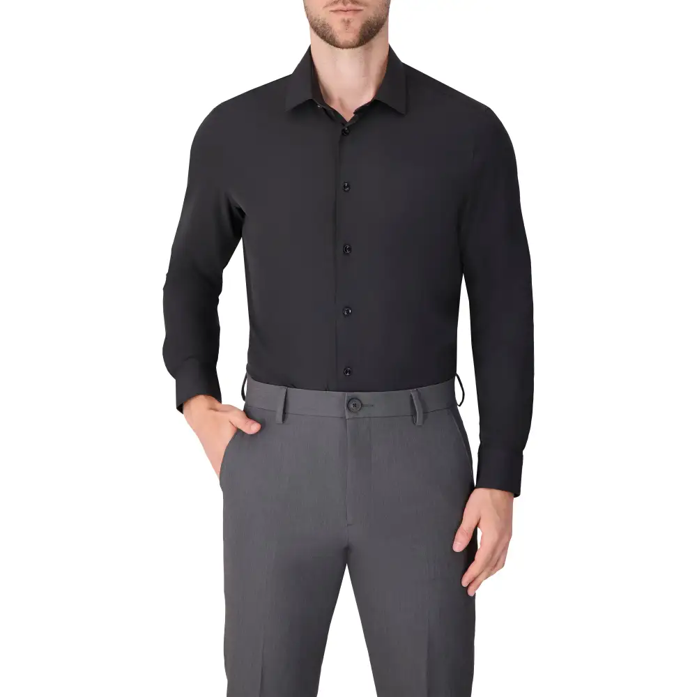 Four-Way-Stretch Men's Dress Shirt