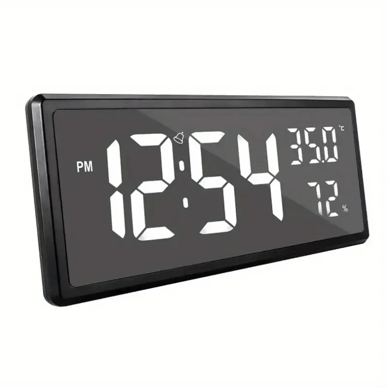Digital Alarm Clock with Temperature Display