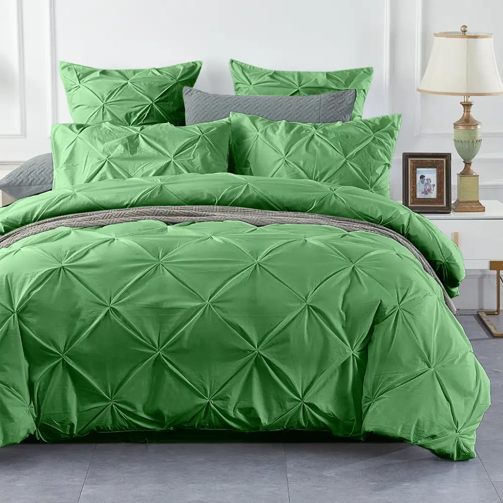 Pintuck Quilt Cover Set In Cotton
