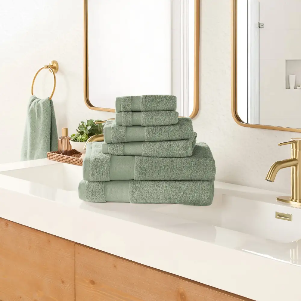 Ultra Soft % Cotton Bath Towel Set Complete