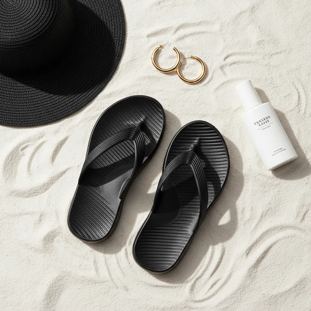 Simple Platform House Slippers
