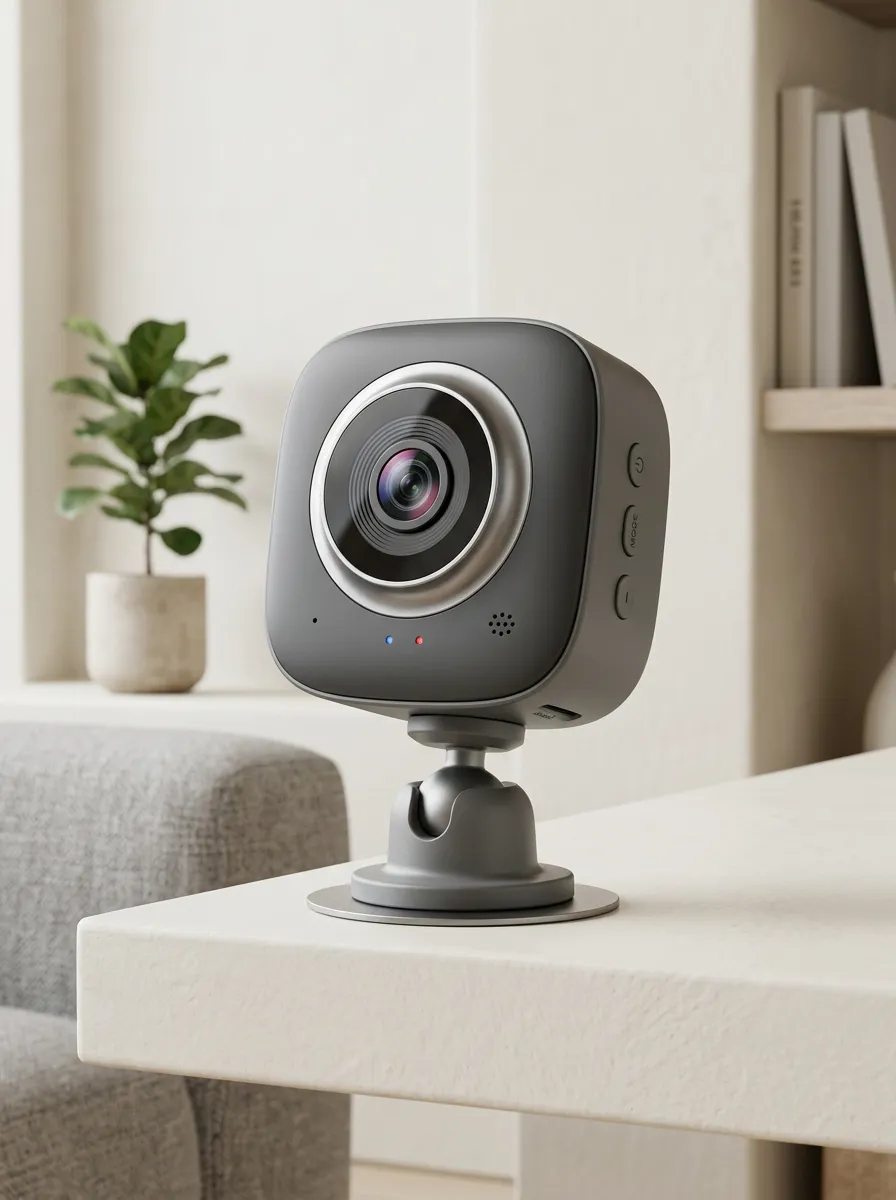 Indoor Monitoring Wide-Angle Wireless Mini Security Camera