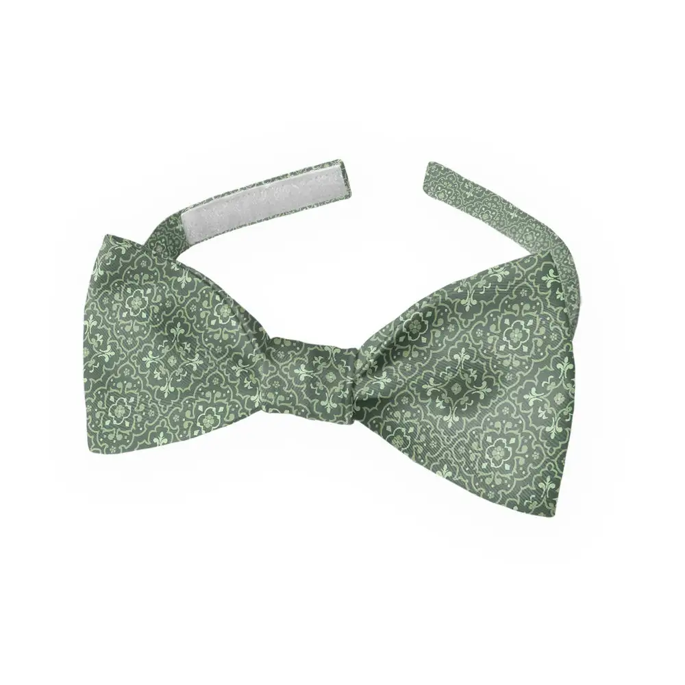 Guilded Medallion Pattern Bow Tie