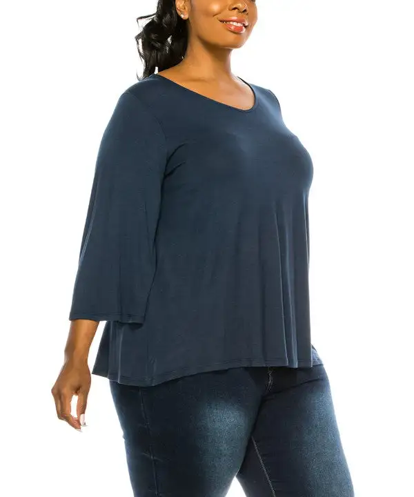 Bamboo Curvy Top