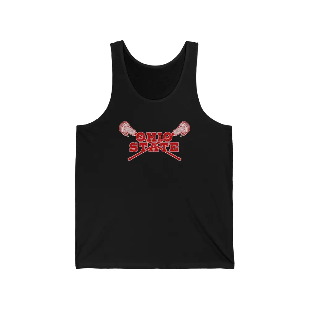 Lacrosse Sticks Graphic Tank Top