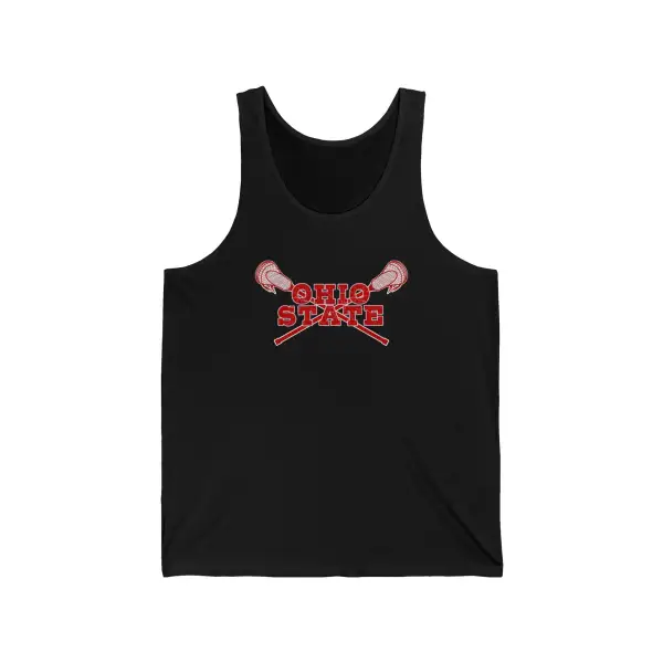 Lacrosse Sticks Graphic Tank Top