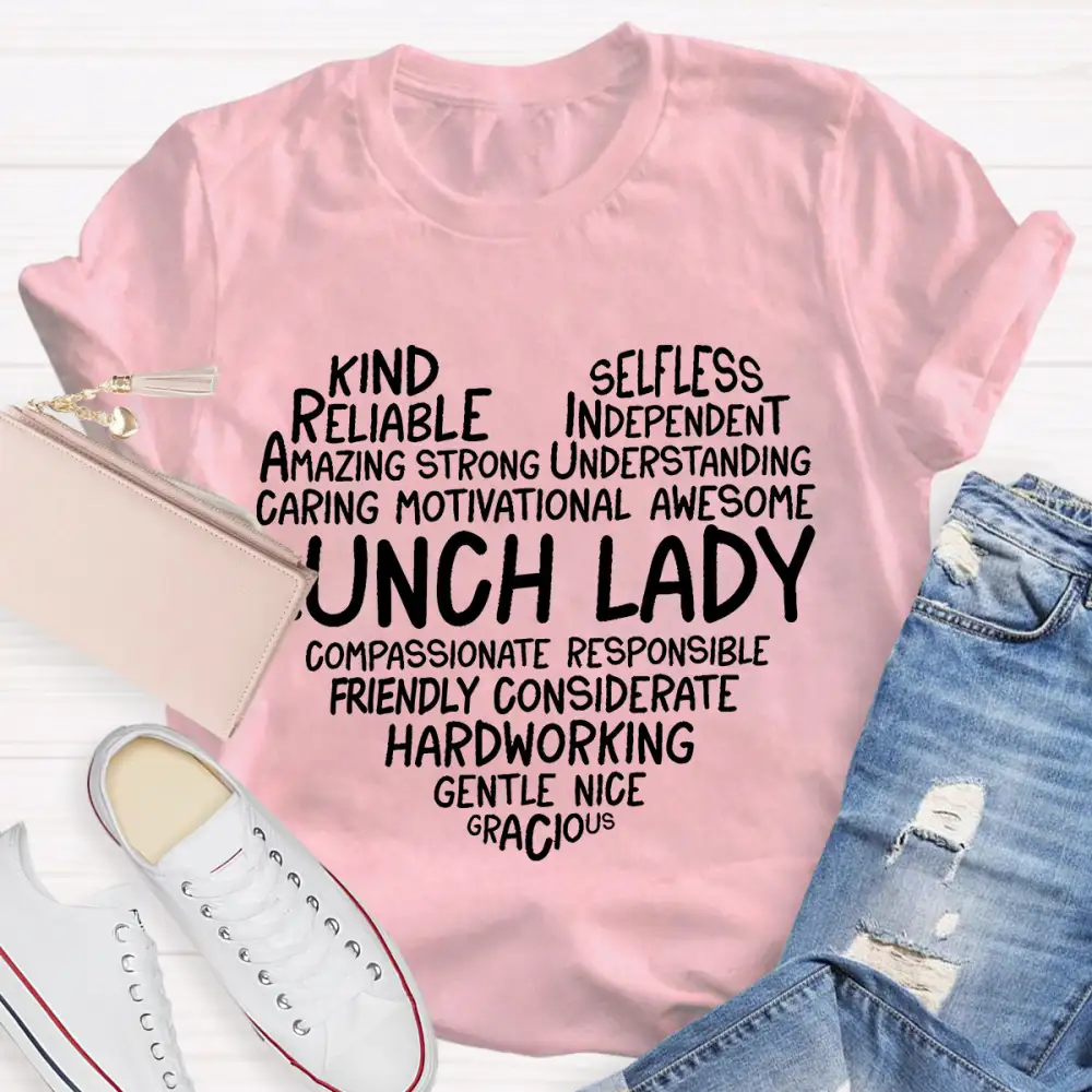 Lunch Lady Kind Amazing T-Shirt