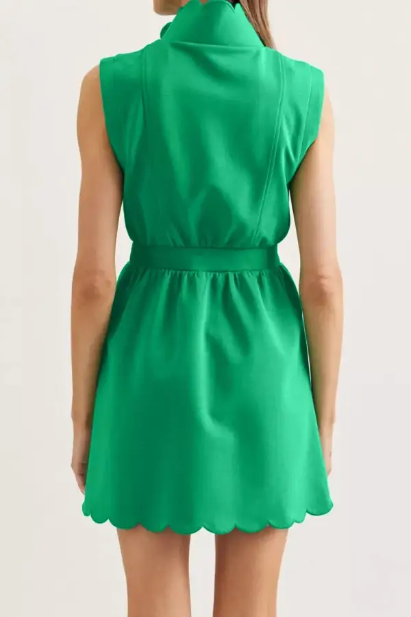 Versatile Sleeveless Mini Dress
