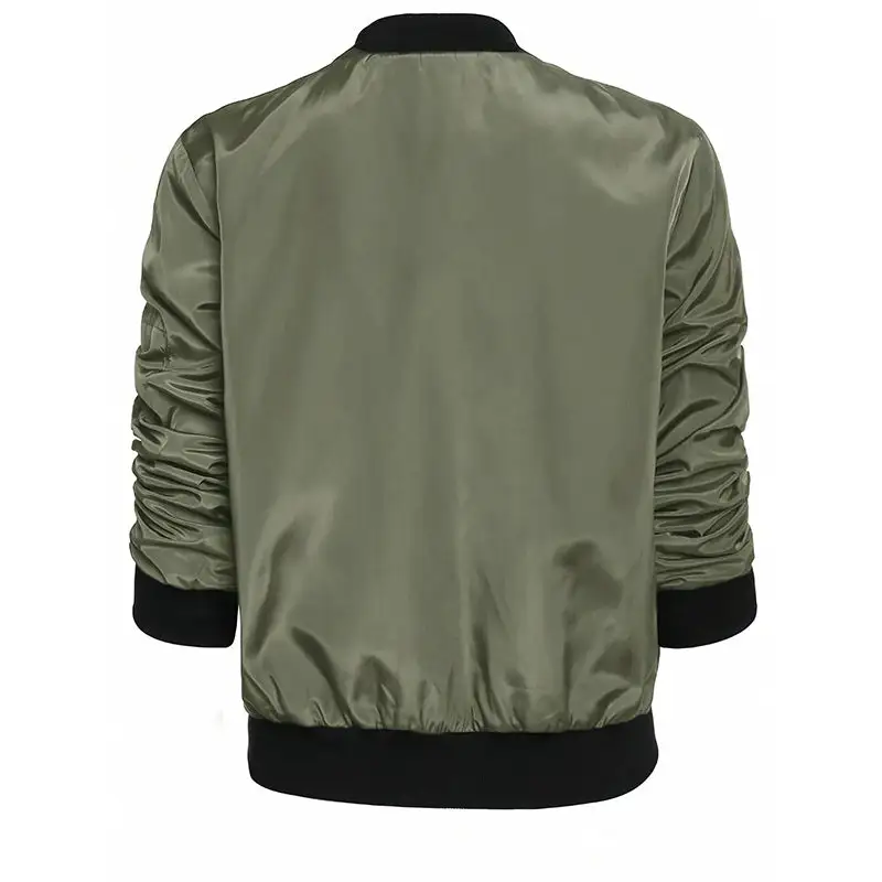 Modern Zip Collar Jacket