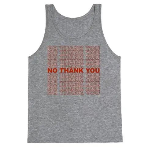 Quiet Refusal Graphic Tank Top