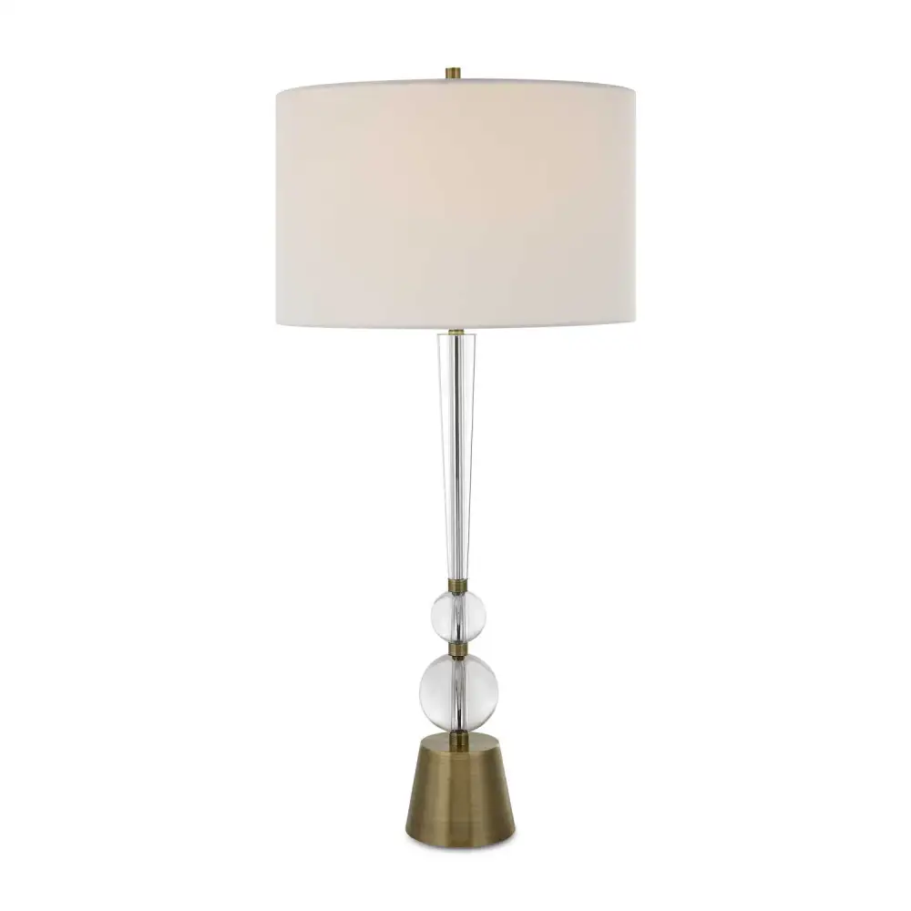 Crystal Spheres Table Lamp