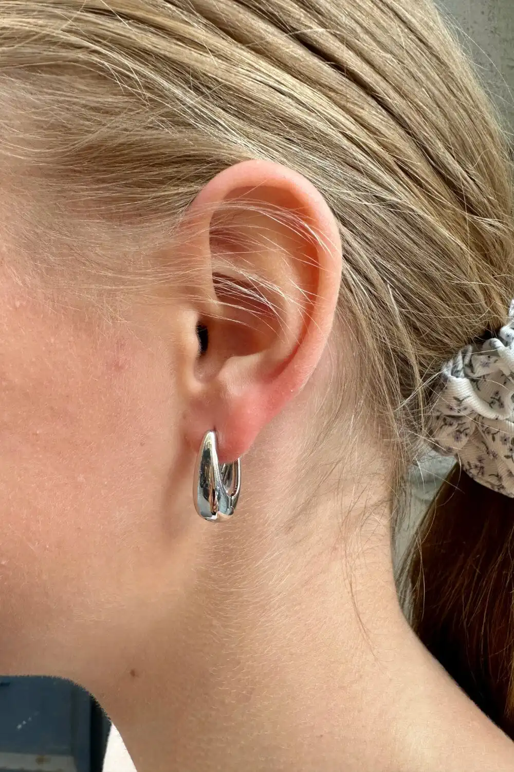 Classic Rounded Hoop Earrings