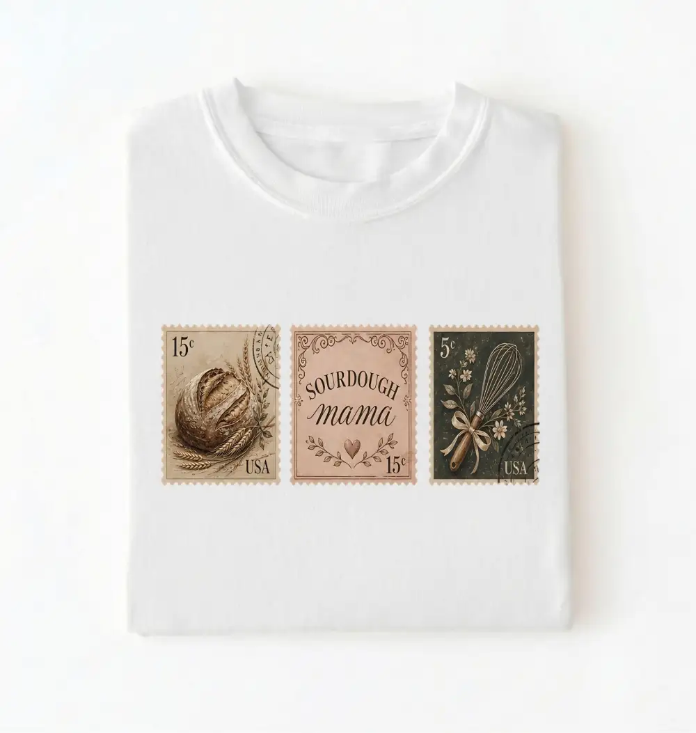 Mama Baking Graphic Cotton Tee