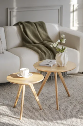 Scandinavian Nesting Table Set