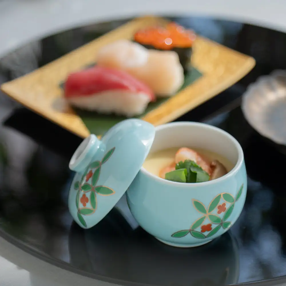 Porcelain Steamed Egg Bowl