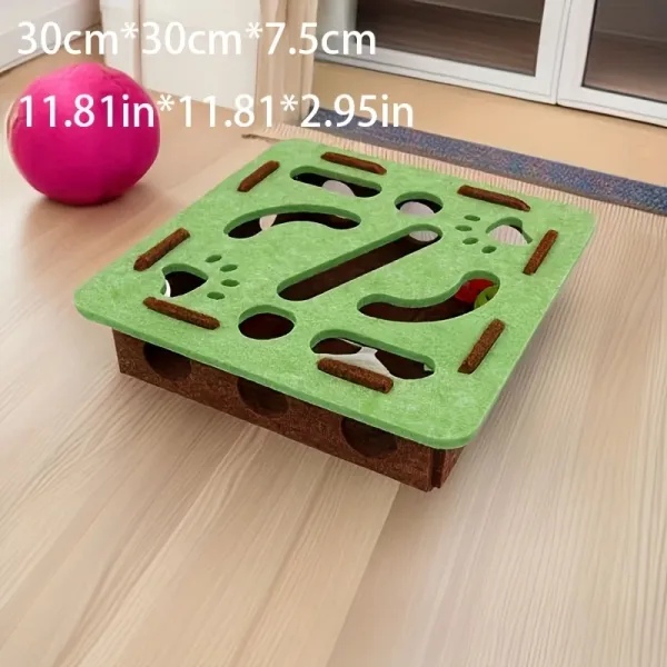 Interactive Cat Ball Maze Toy