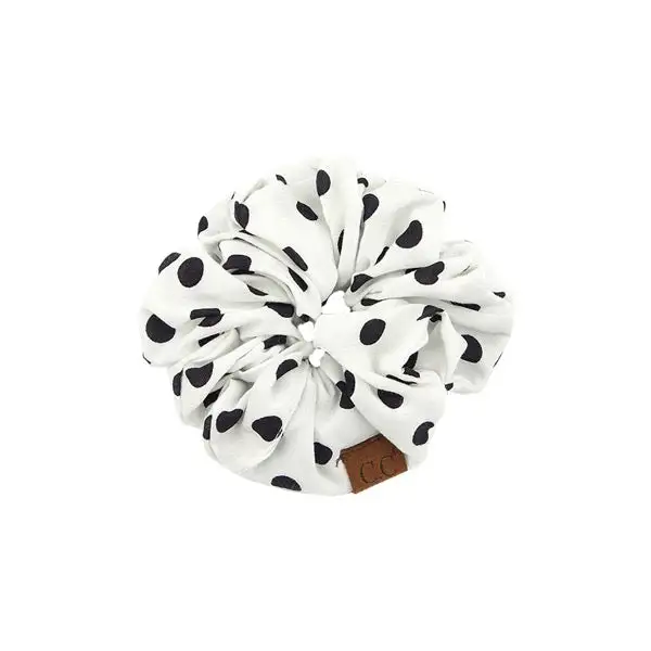 Glossy Hair Scrunchie Accessory
