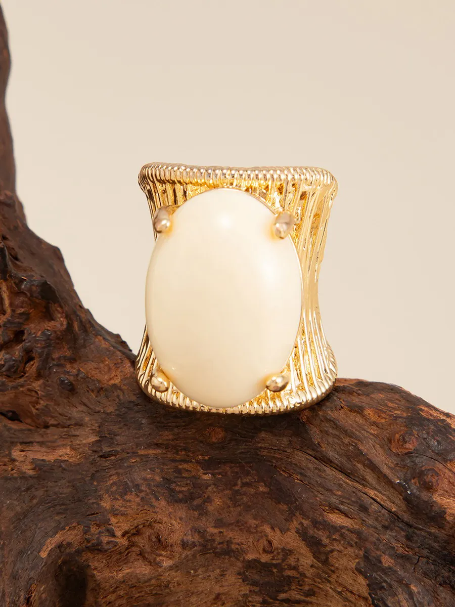 Isla Resin Gemstone Ring