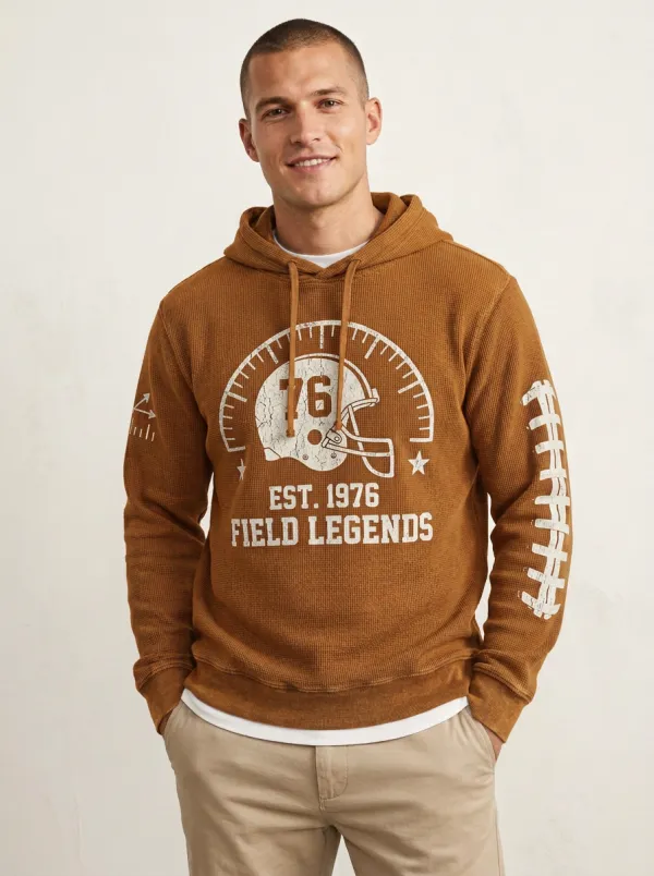 Men's Football Field Legends Helmet Hoodie