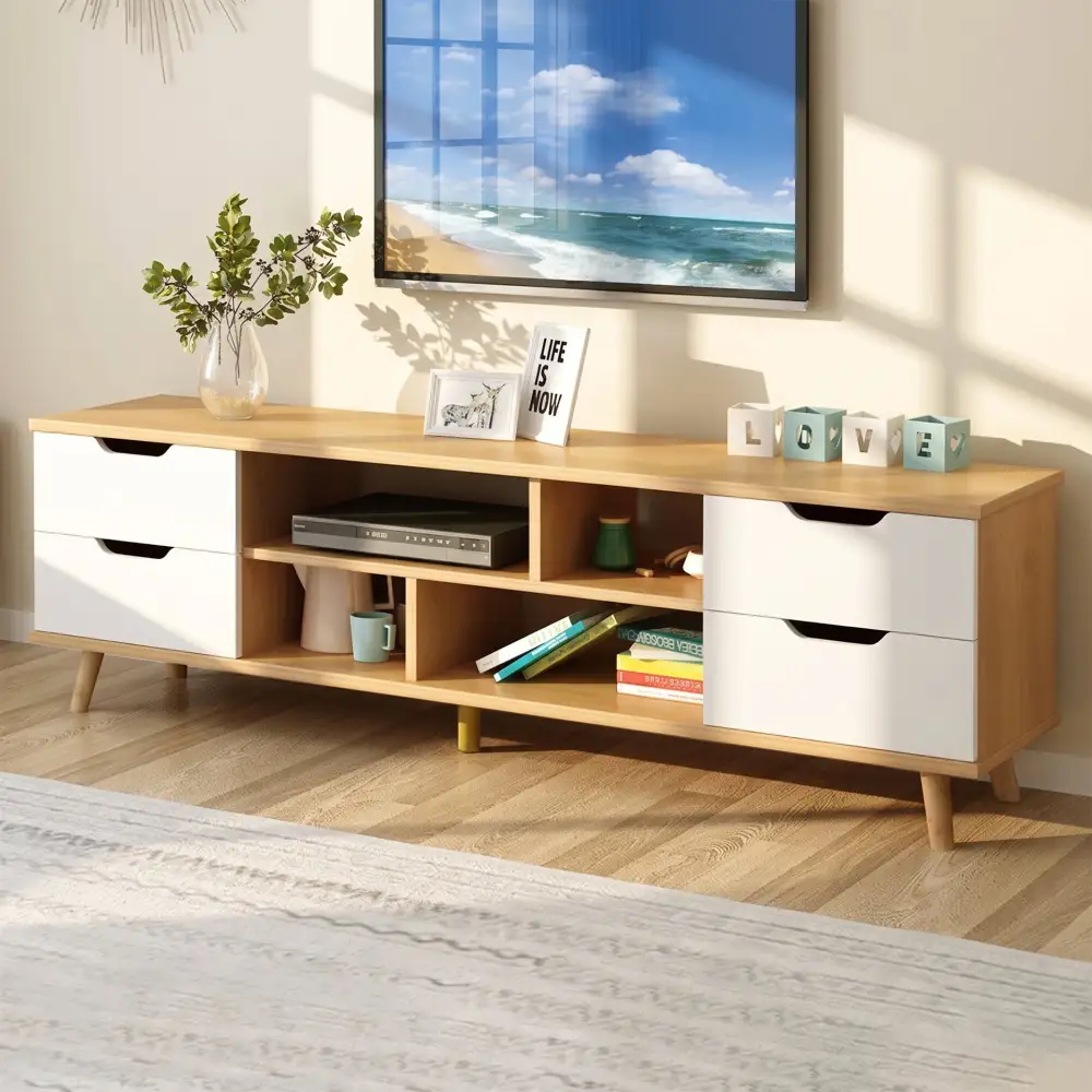Room Friendly Scandinavian Inspired Media Storage Unit