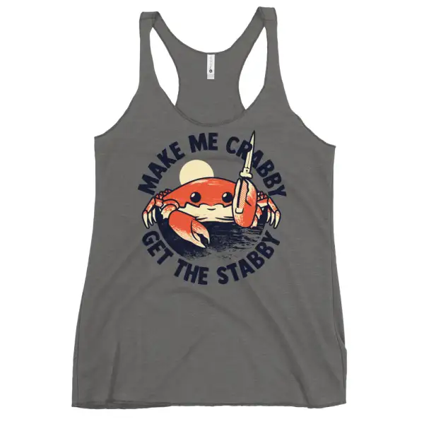 Crabby Print Everyday Racerback Tank