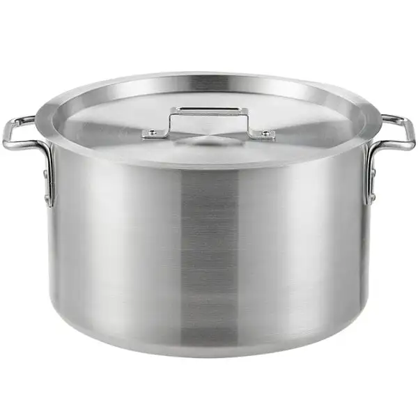 Space-Saving Aluminum Sauce Pot with Cover