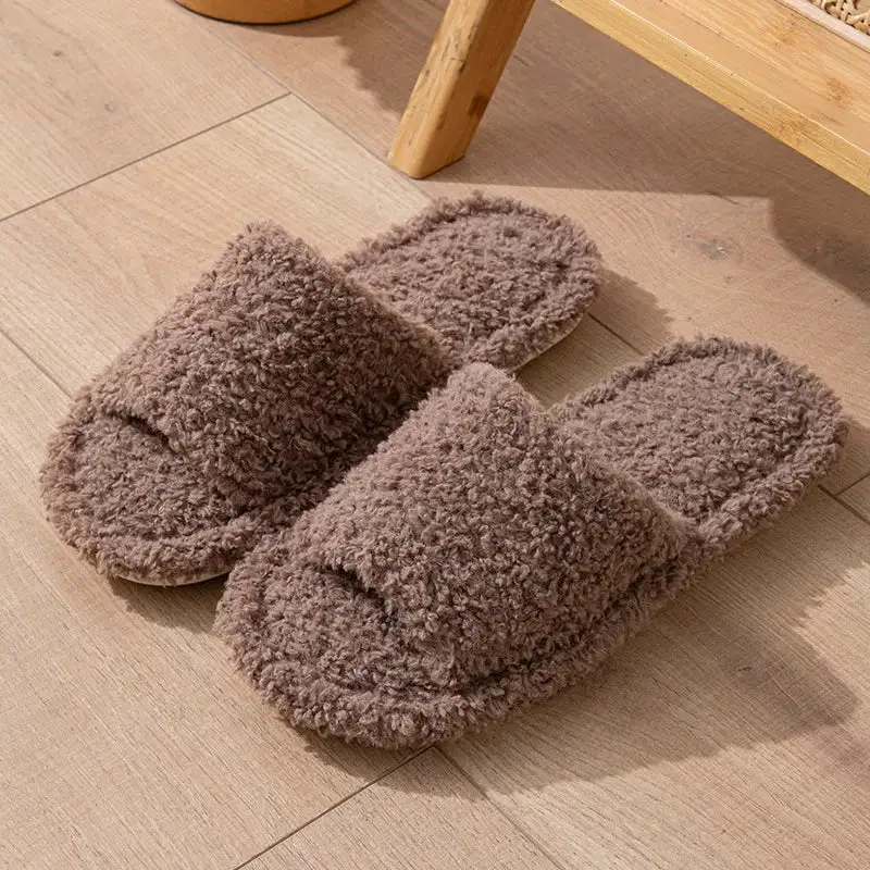 Effortless Plush Home Slippers
